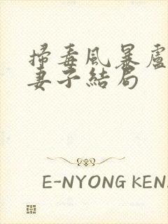 扫毒风暴卢少骅妻子结局