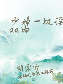 少妇一级淫片aaa内