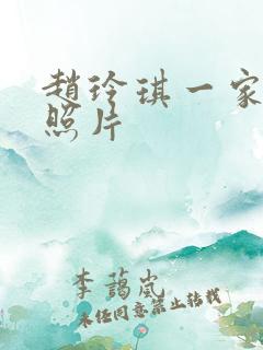 赵玲琪一家三口照片