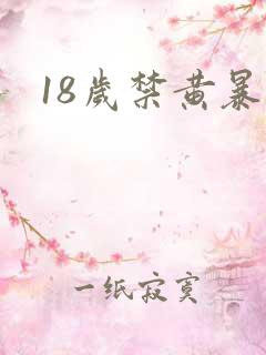 18岁禁黄暴