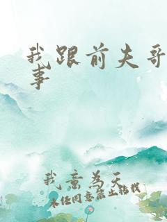 我跟前夫哥那点事