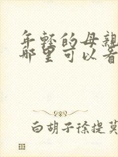 年轻的母亲3在哪里可以看