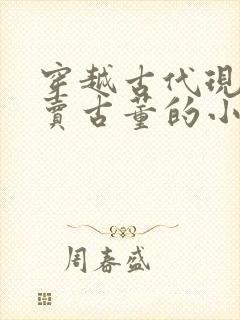 穿越古代现代倒卖古董的小说