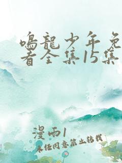 鸣龙少年免费观看全集15集