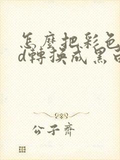 怎么把彩色cad转换成黑白pdf