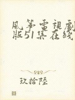 风筝电视剧送审版51集在线