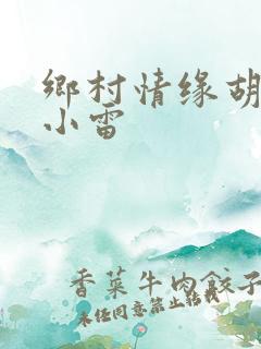 乡村情缘胡秀英小雷