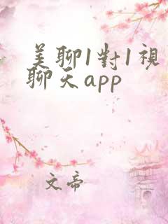 美聊1对1视频聊天app