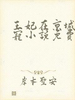 王妃在京城当团宠小说免费看