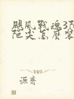 飓风战魂3陀螺陀尖怎么装