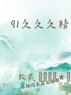 91久久久精品