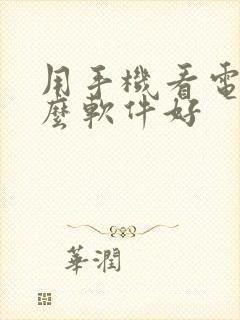 用手机看电视什么软件好