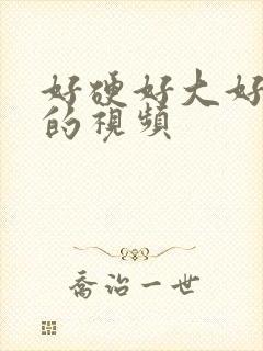 好硬好大好想要的视频