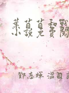 叶苜苜和战承胤小说免费阅读