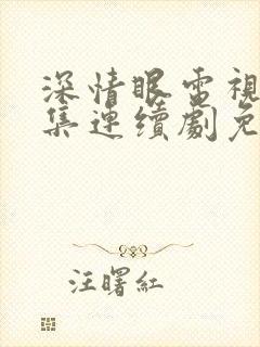 深情眼电视剧全集连续剧免费看