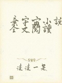 弃宇宙小说免费全文阅读