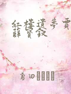 红楼遗梦贾政上薛宝钗