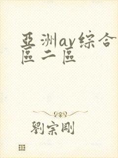 亚洲av综合色区二区