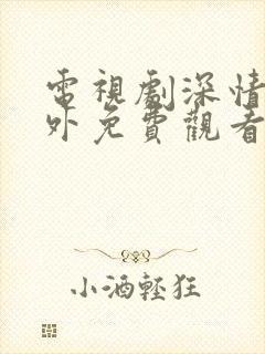 电视剧深情眼番外免费观看