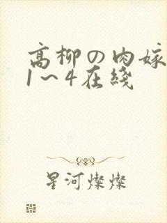 高柳の肉嫁动漫1～4在线