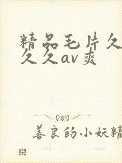 精品毛片久久久久久av爽