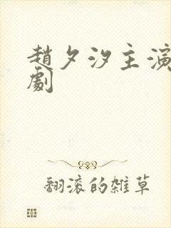 赵夕汐主演的短剧