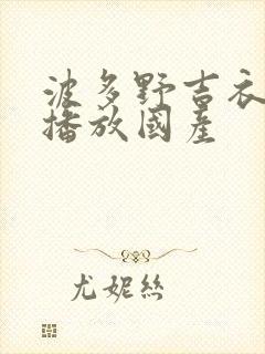 波多野吉衣在线播放国产