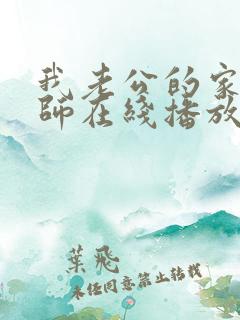 我老公的家庭教师在线播放hd中字