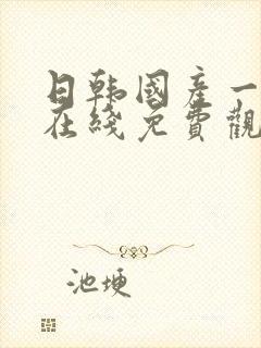 日韩国产一级片在线免费观看