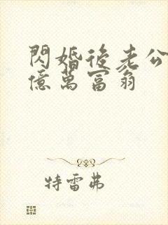 闪婚后老公竟是亿万富翁