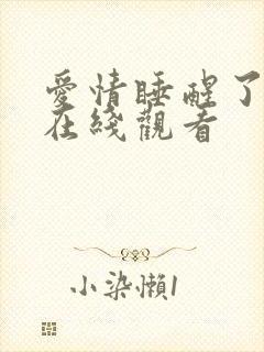 爱情睡醒了全集在线观看