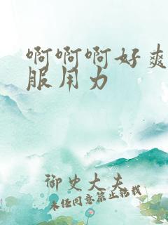 啊啊啊好爽好舒服用力