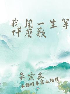 我用一生等你是什么歌