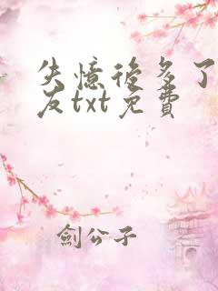 失忆后多了前男友txt免费