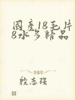 国产18毛片18水多精品