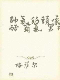 帅气的头像 冷酷 霸气 男神