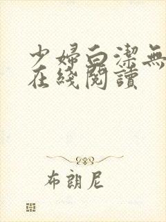 少妇白洁无删减在线阅读