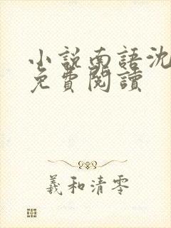 小说南语沈聿珩免费阅读