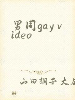 男同gay video