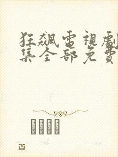 狂飙电视剧40集全部免费观看