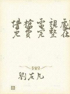 借枪电视剧全集免费完整在线看30