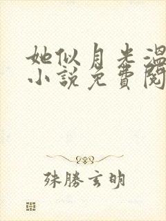 她似月光温柔时小说免费阅读