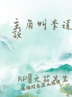主角叫李道的小说