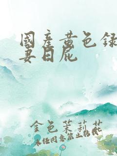 国产黄色录像夫妻日屁