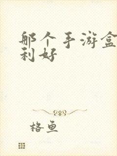 那个手游盒子福利好