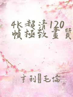 4k超清120帧极致画质壁纸