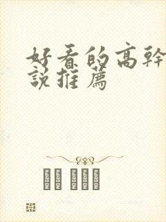 好看的高干文小说推荐