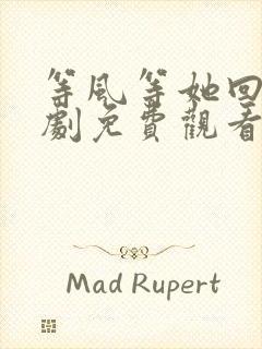 等风等她回头短剧免费观看