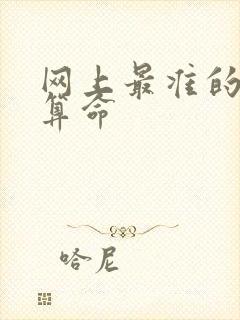 网上最准的免费算命