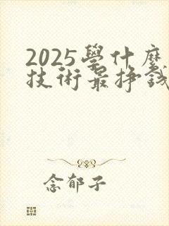 2025学什么技术最挣钱最快